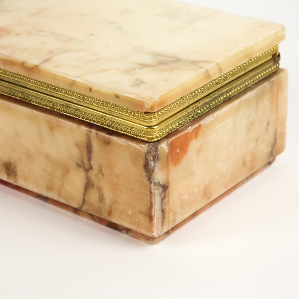 Five Assorted Stone Trinket Boxes - 10