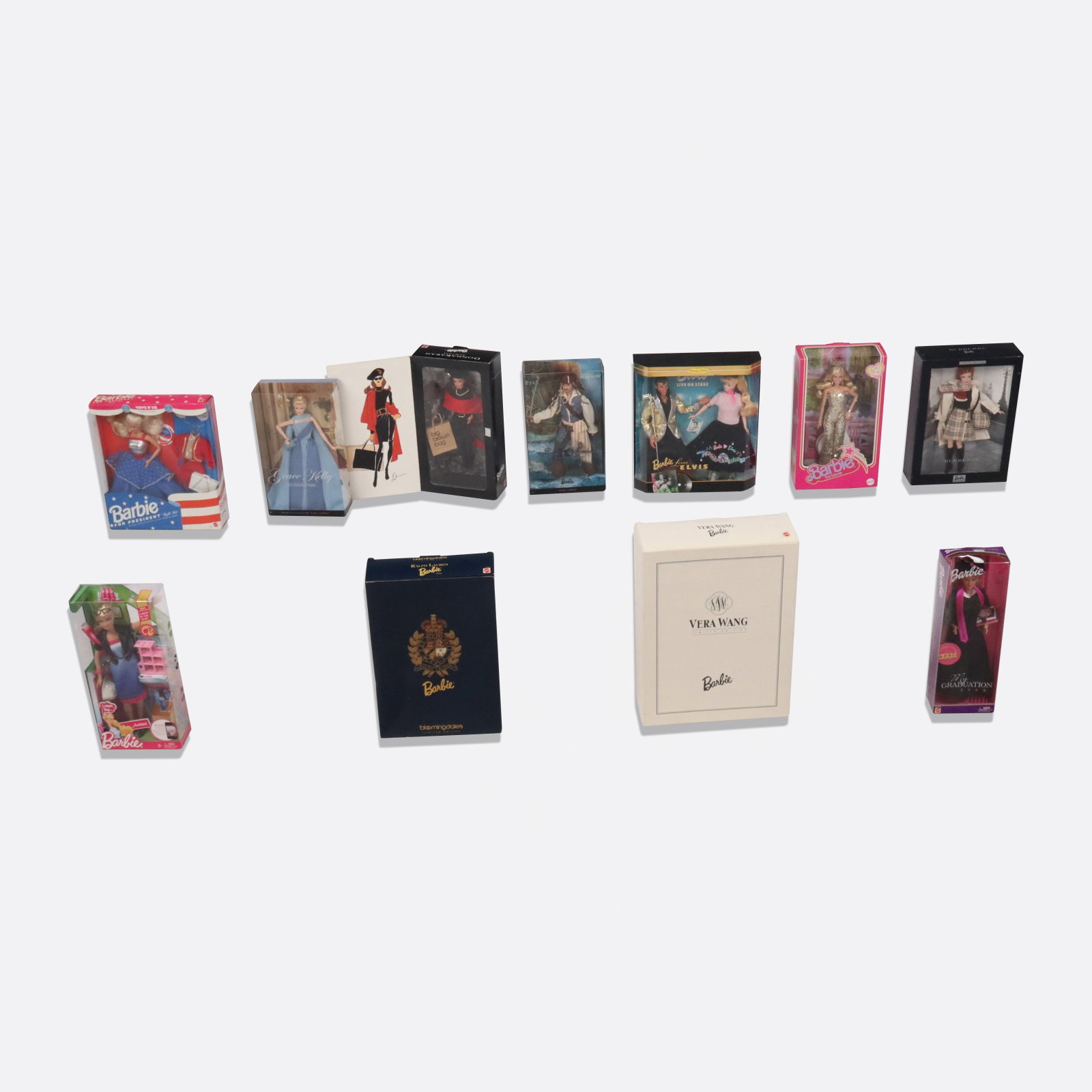 Collection of Barbie Dolls, 11 (1 of 11)