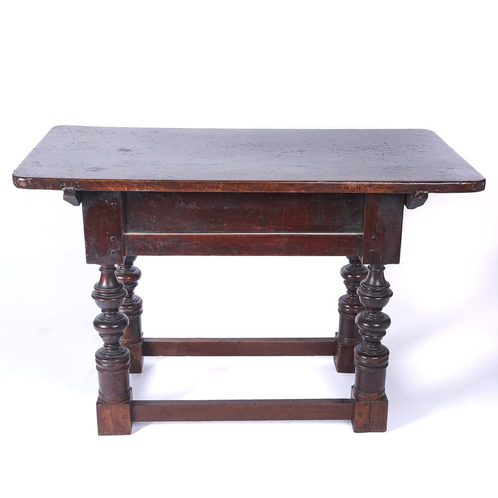 Jacobean Single Drawer Console Table - 12