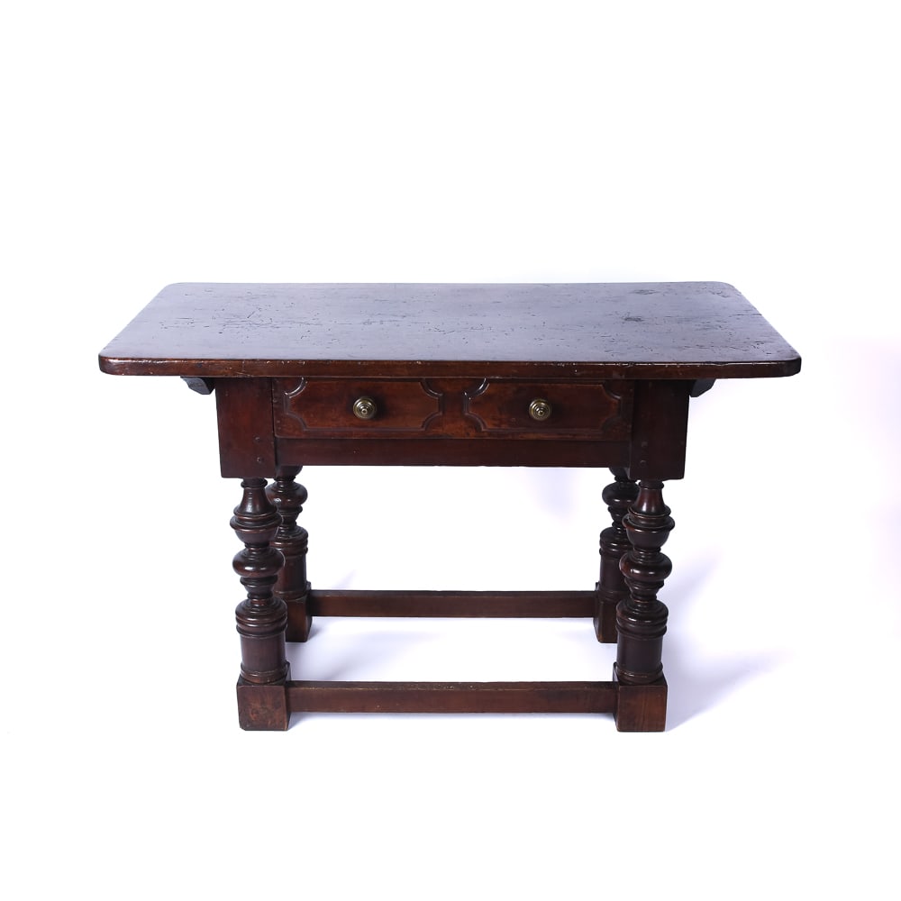 Jacobean Single Drawer Console Table - 2
