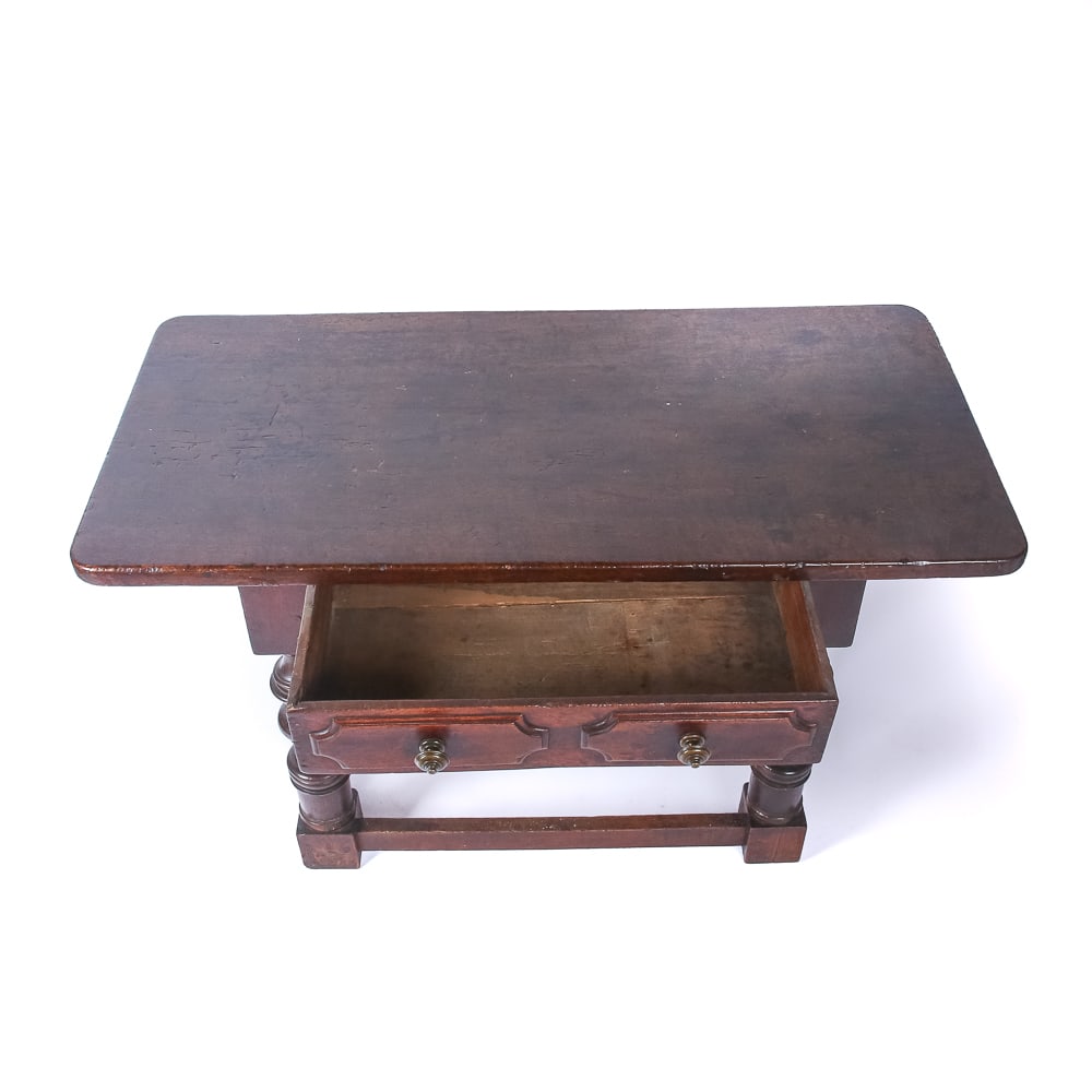 Jacobean Single Drawer Console Table - 4