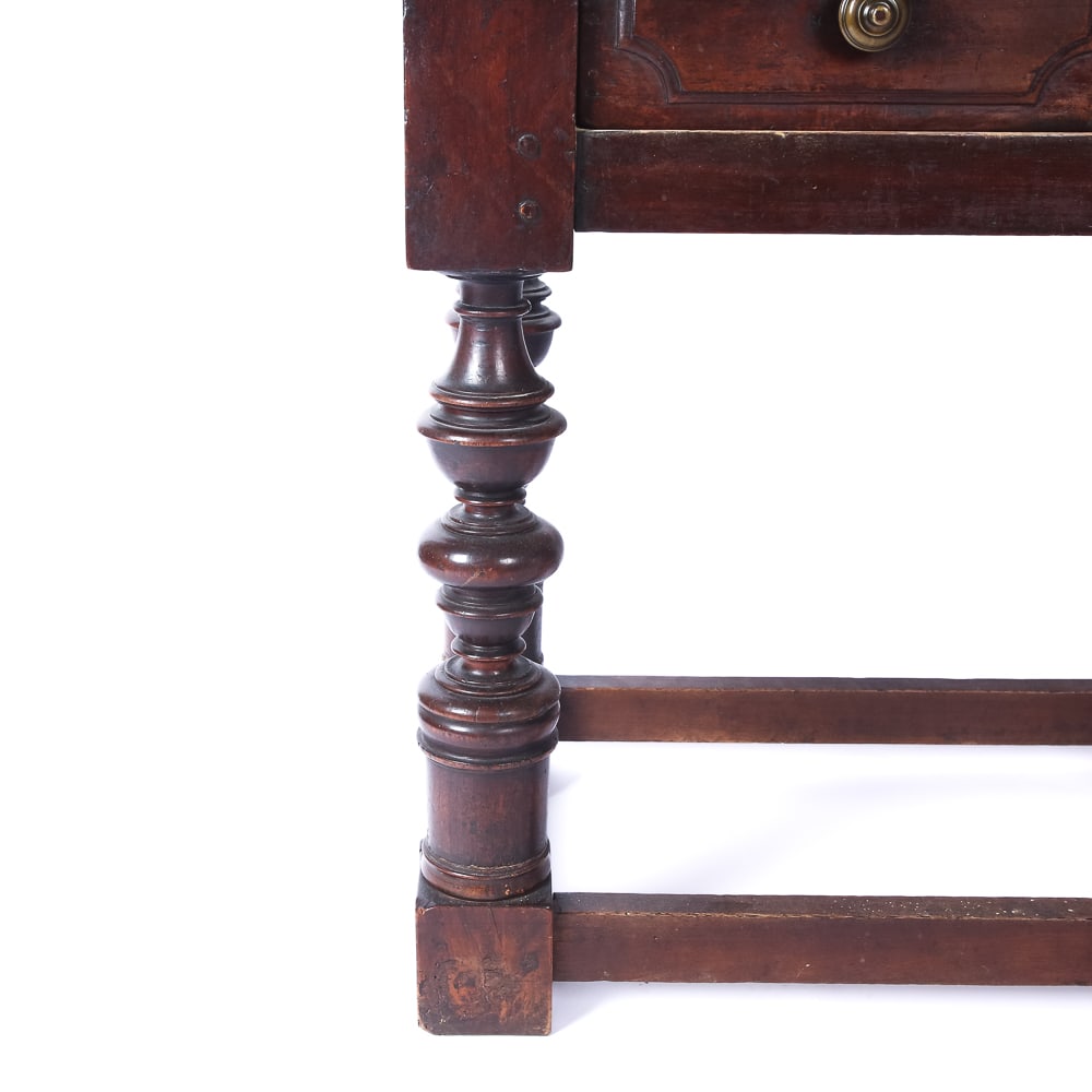 Jacobean Single Drawer Console Table - 7