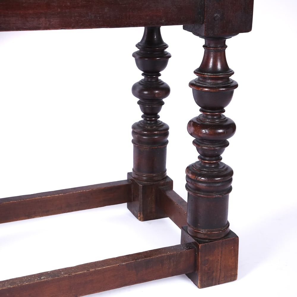 Jacobean Single Drawer Console Table - 8