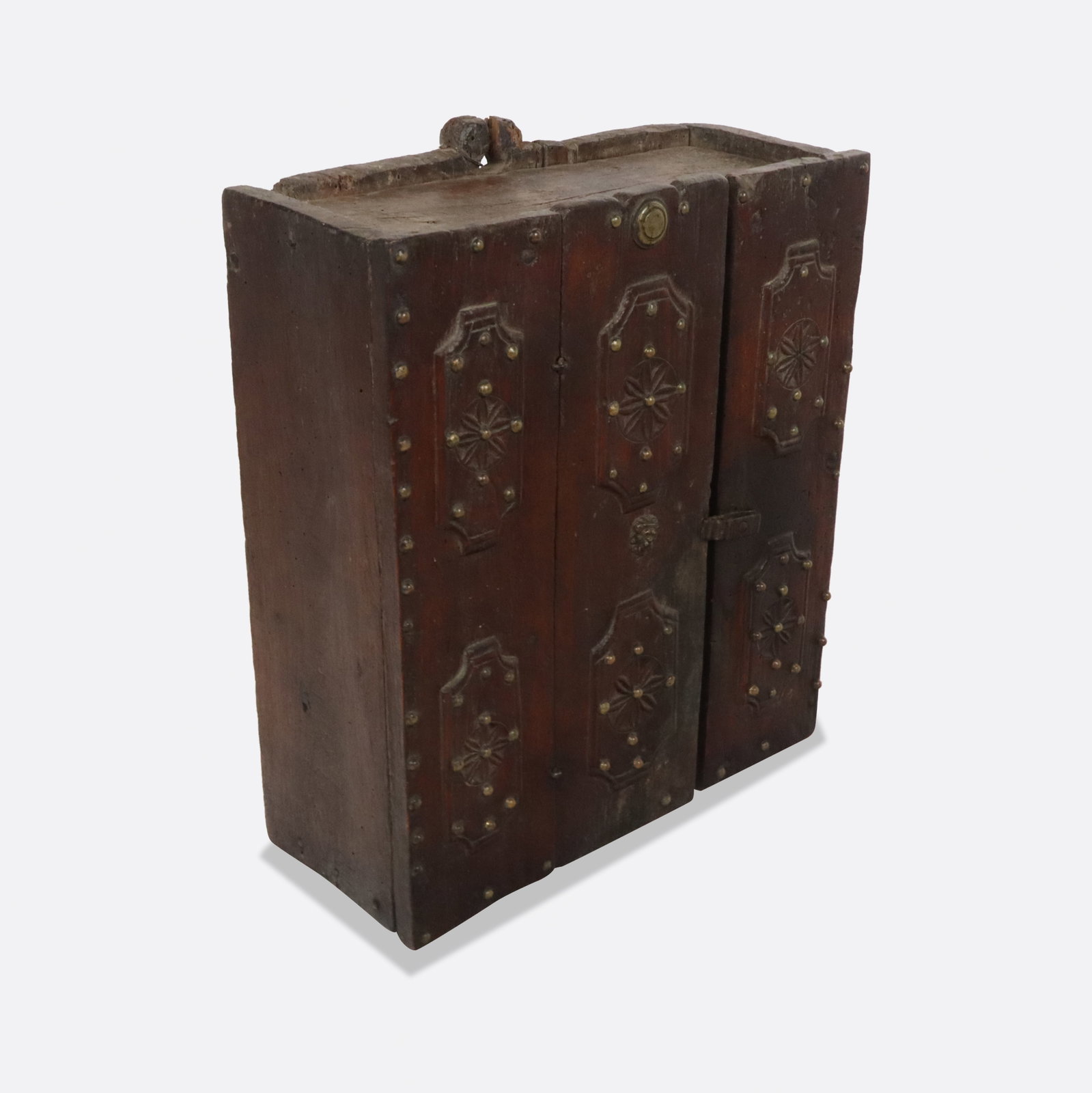 Antique Tibetan Indian Wall Cabinet (1 of 17)