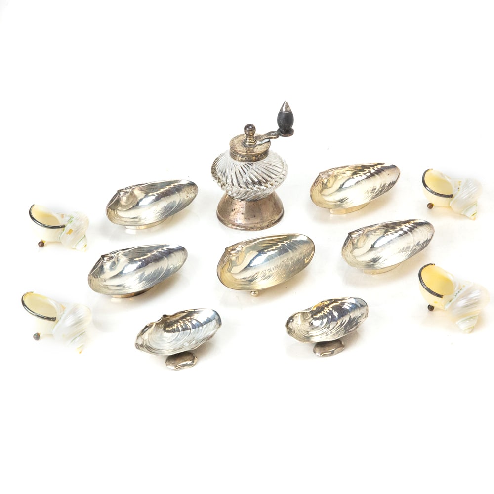 Group of Assorted Silver Table Wares, 12 (1 of 19)