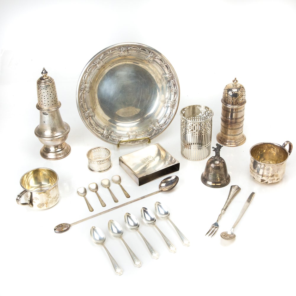 Group of Assorted Sterling Silver Articles, 18 (1 of 20)