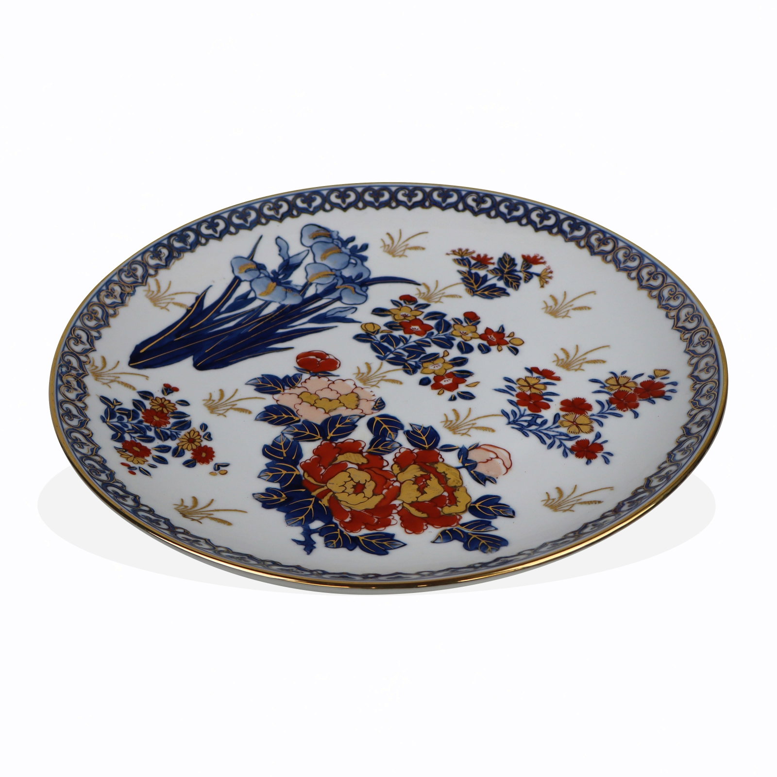 Imari Floral Decorated Wall Plate (1 of 9)