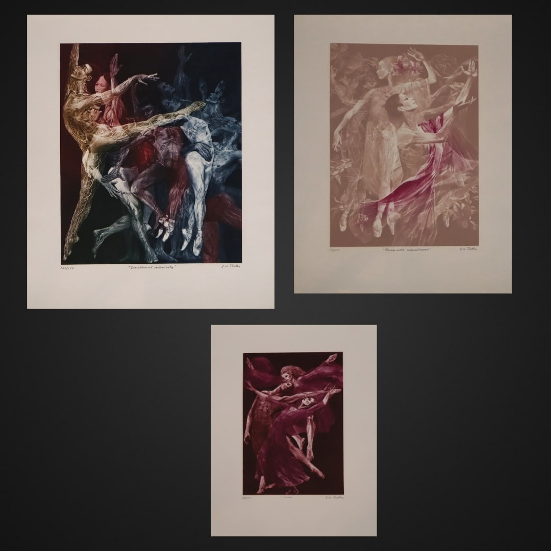 Gatja HELGART ROTHE, Three Mezzotints (1 of 20)