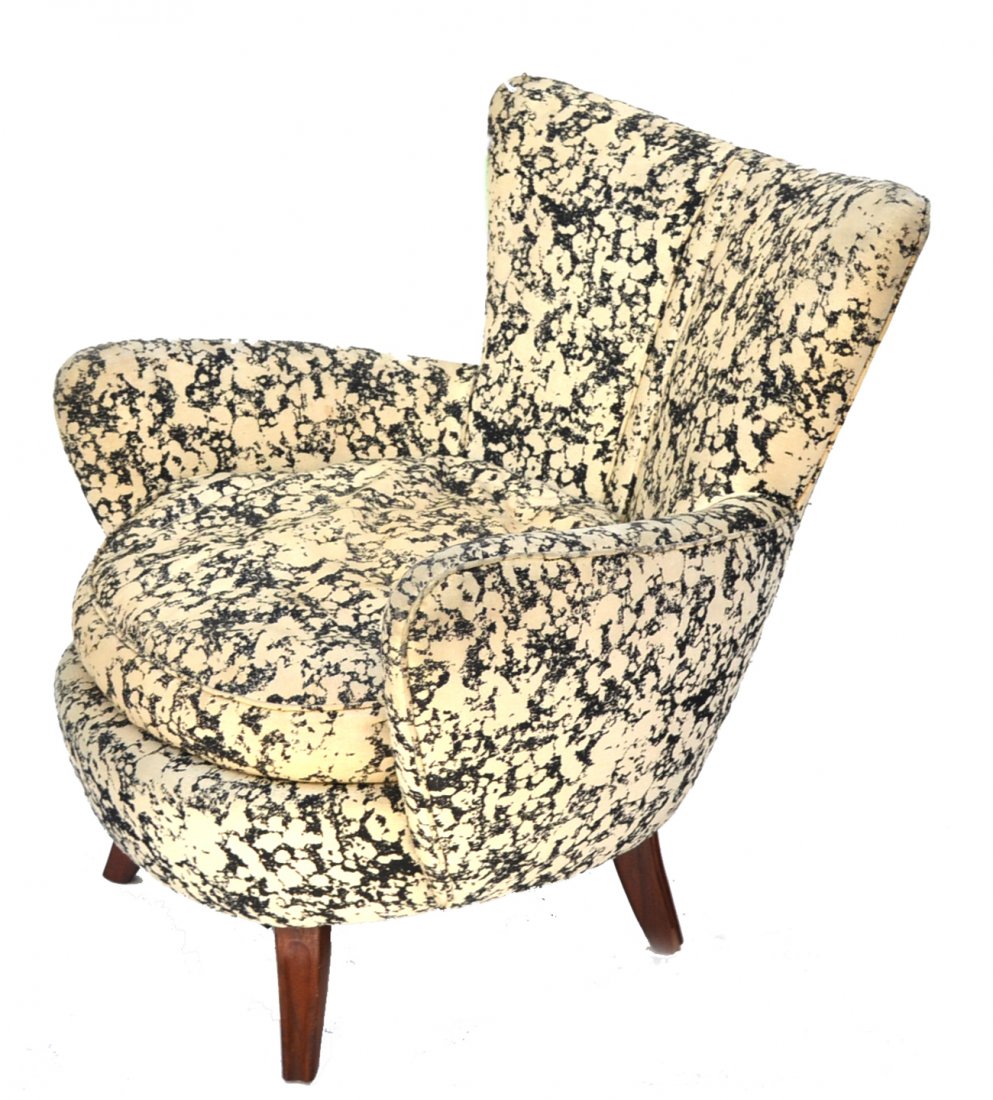 Ernst Schwadron Armchair: American, circa 1950.