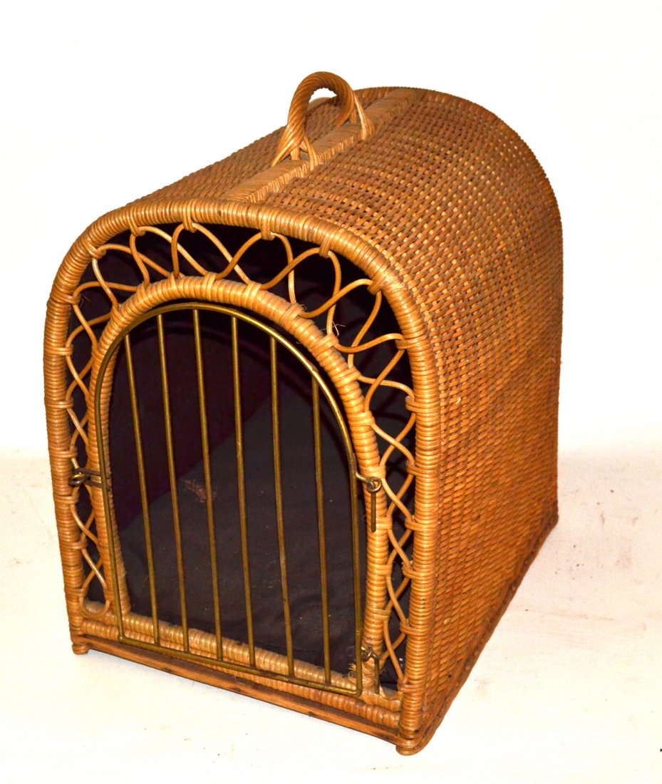 Wicker Pet Carrier
