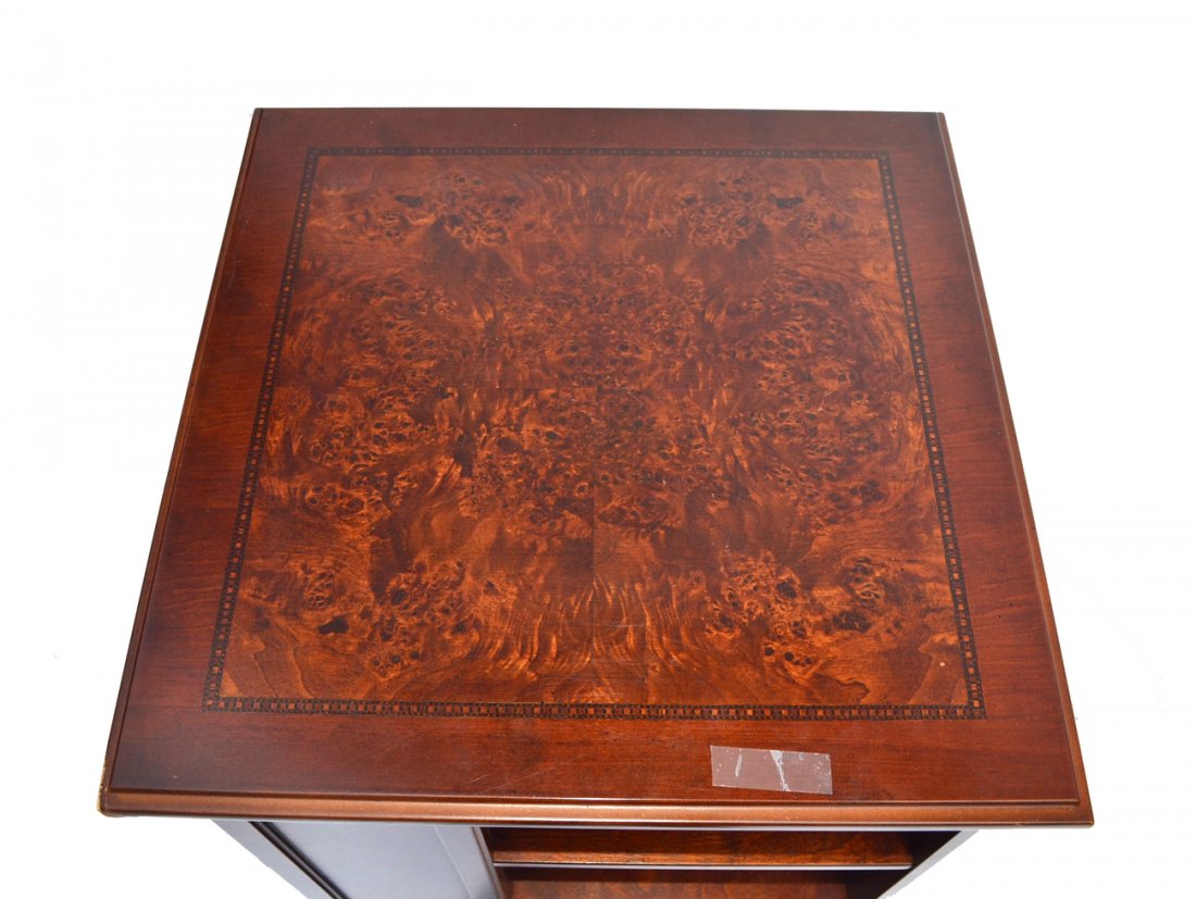 Revolving Library End Table - 3