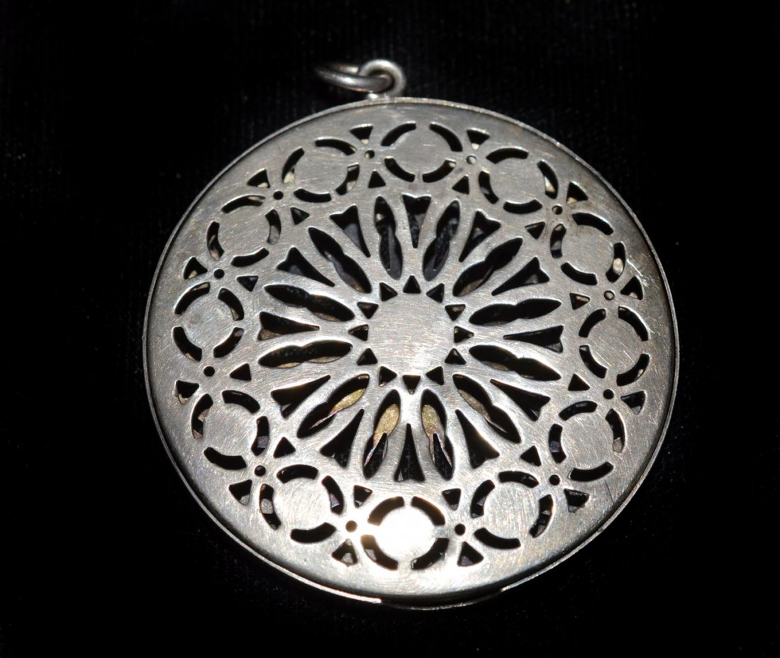 American Sterling Vinaigrette: In good condition. [2" diameter]