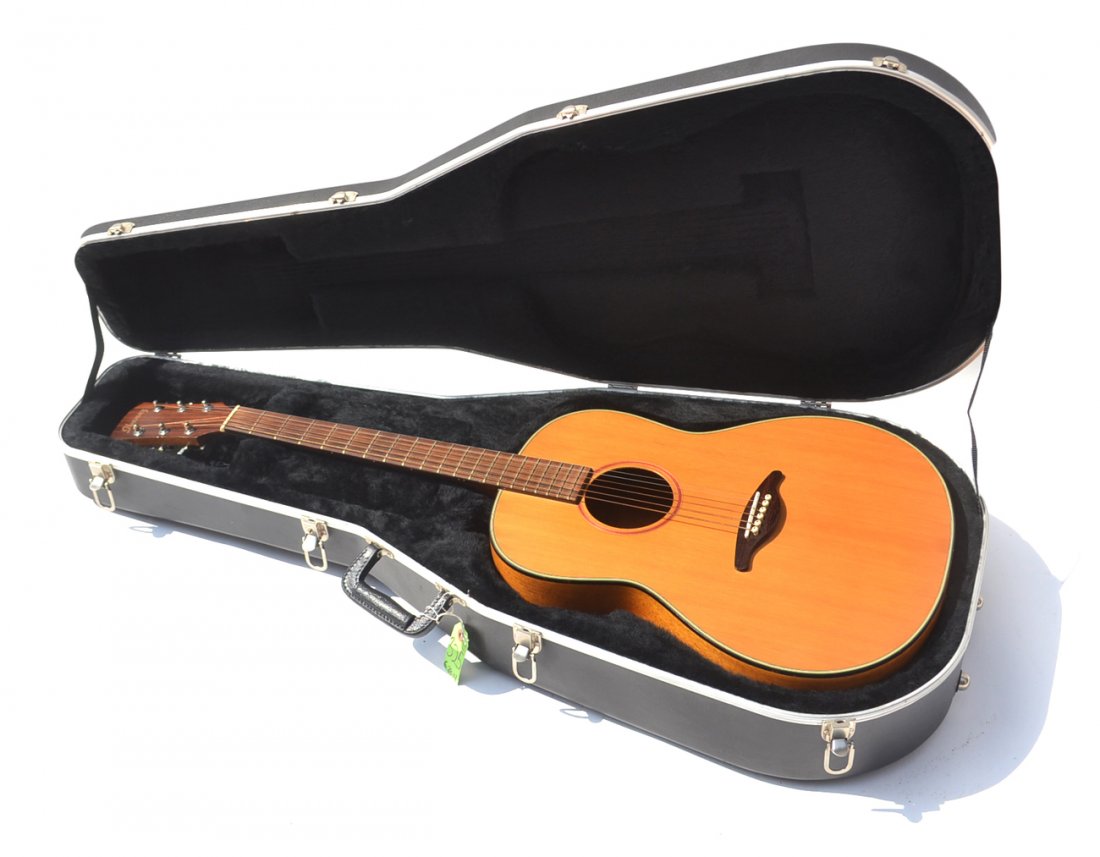 Ibanez Acoustic Guitar: Model #IR300; Serial #91100816P. Comes with original plastic shell hard case. In good condition.