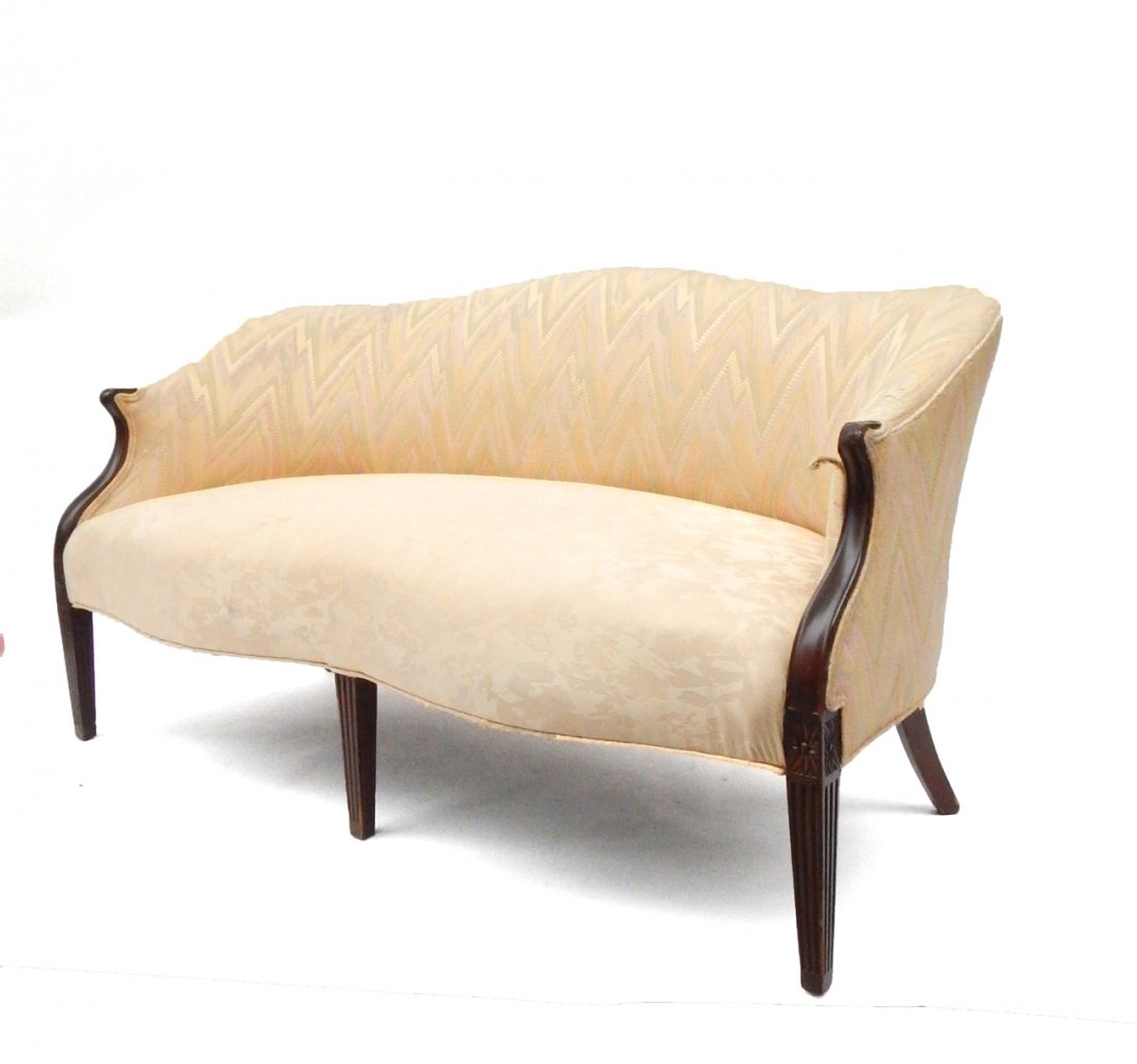 Sheraton-Style Settee (1 of 6)