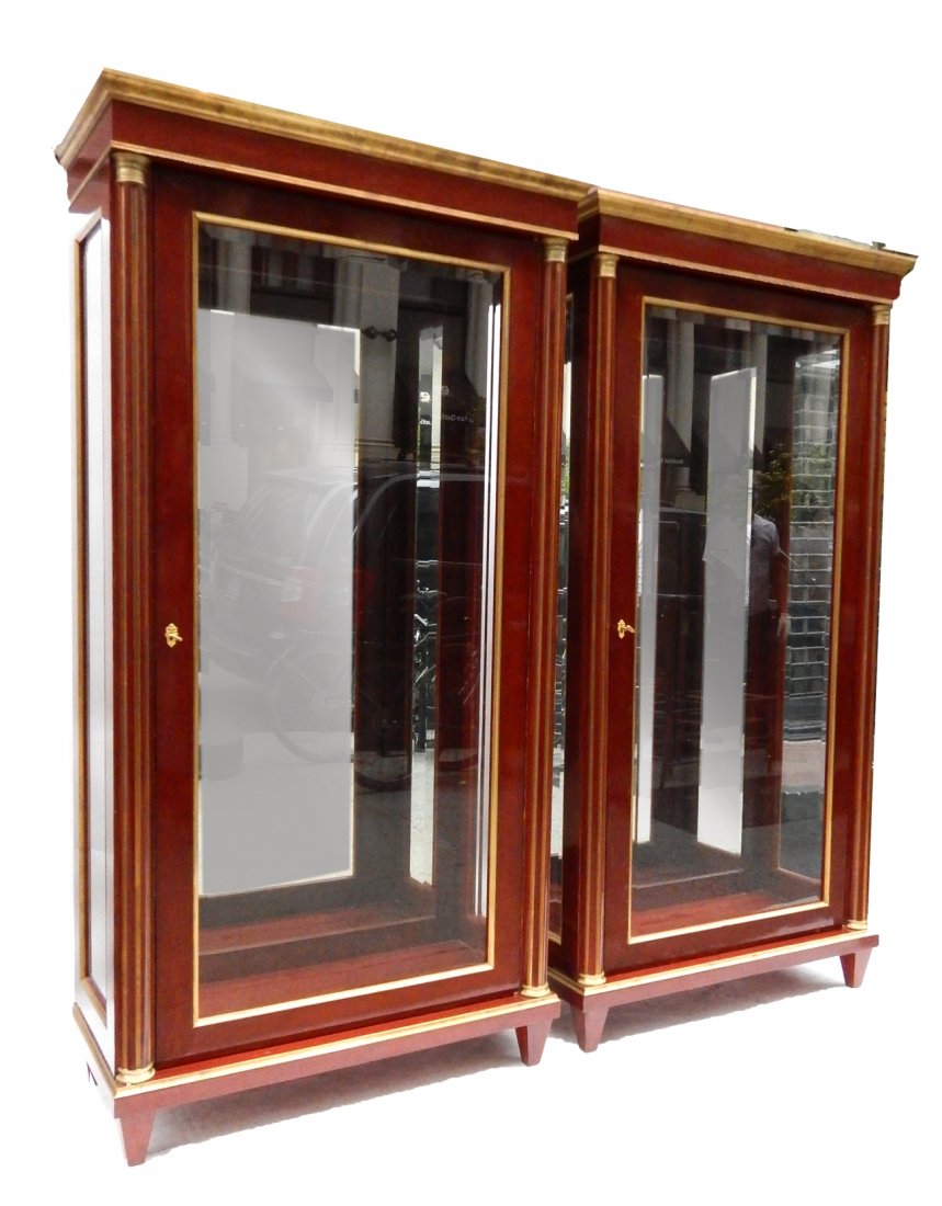 Pair of French-Style Vitrines (1 of 10)