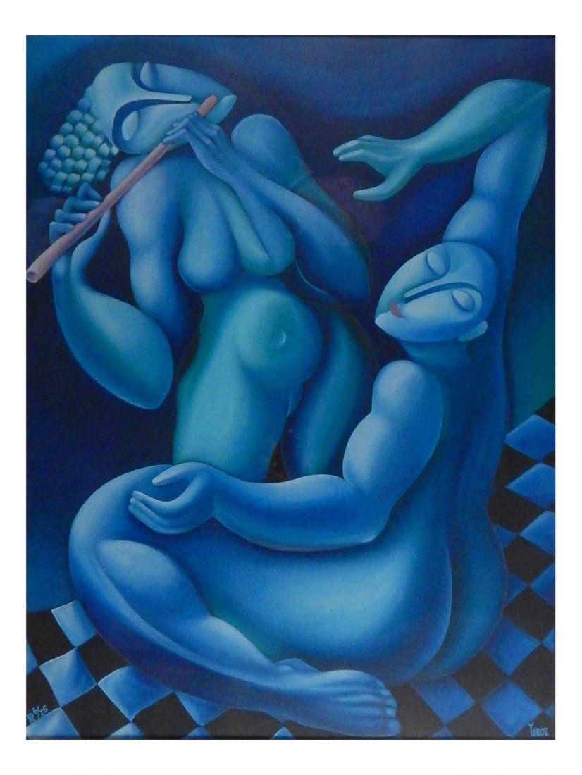 Yuroz, Lithograph - Figural Abstract (1 of 5)