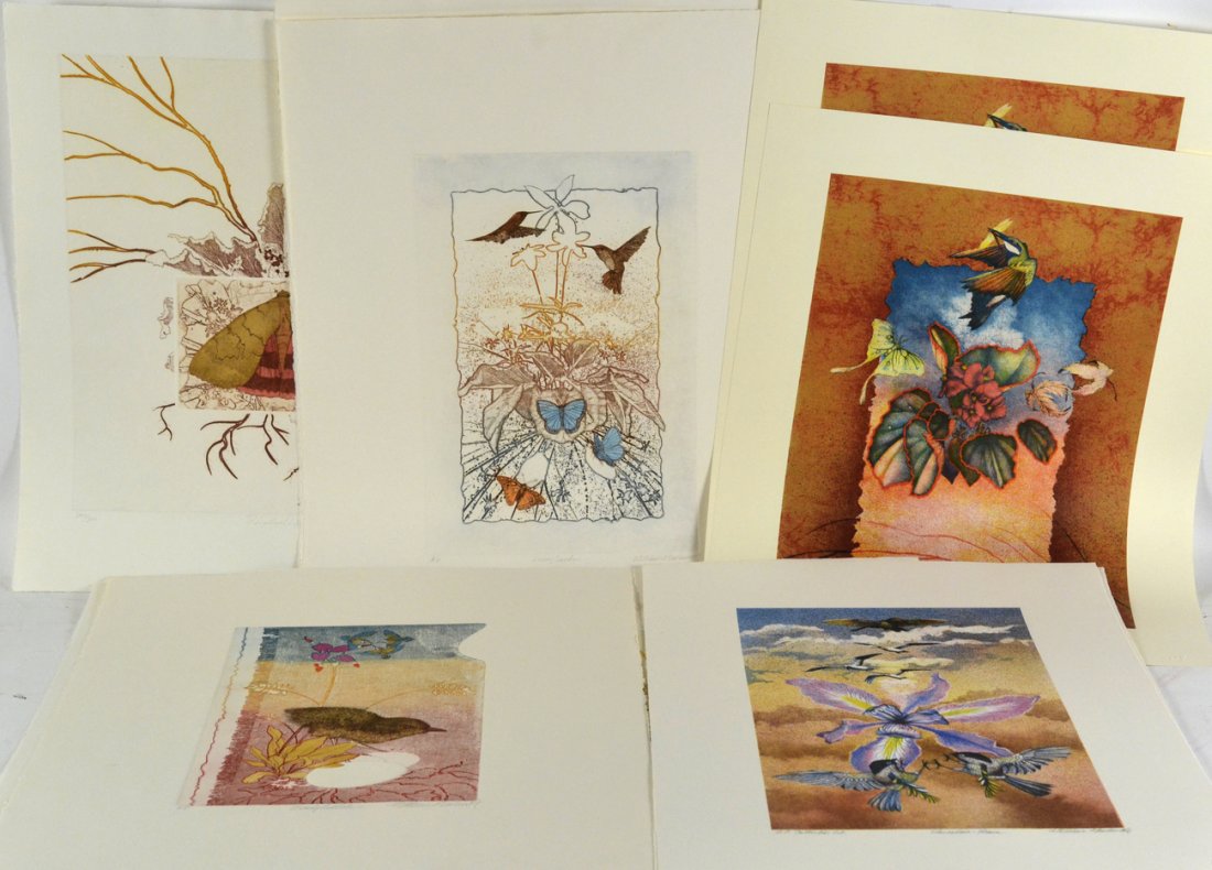 William Marlow, 13 Signed Lithographs (1 of 9)