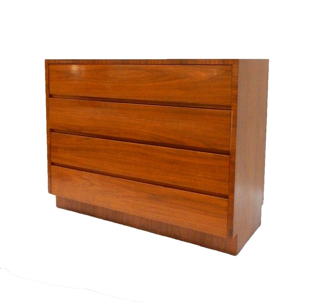 Mid Century Modern Four Drawer Cabinet (1 of 9)