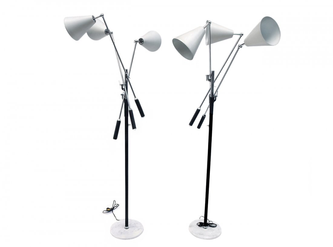 Pair of Arteluce "Triennale" Floor Lamps (1 of 7)