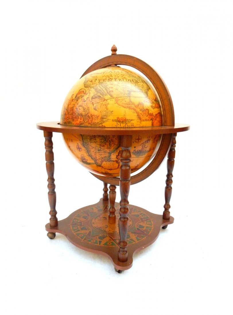 Terrestrial Globe-Form Bar (1 of 7)
