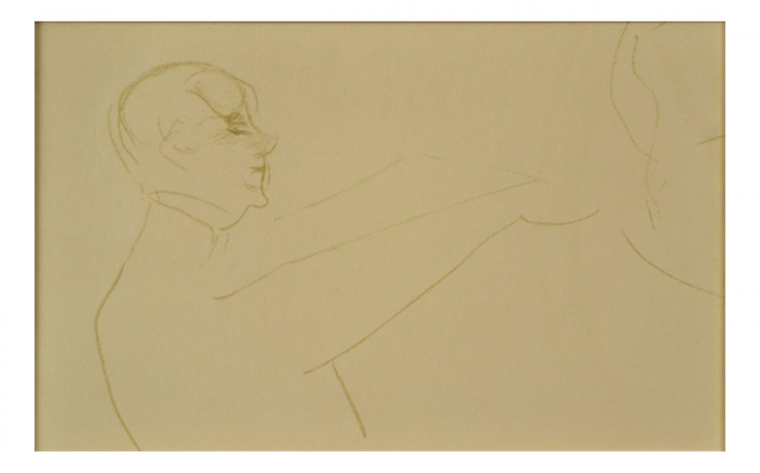 After Toulouse-Lautrec, Male Portrait (1 of 5)