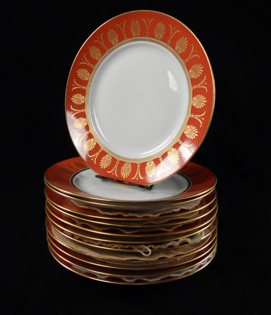 Set of Ten Richard Ginori Plates (1 of 6)