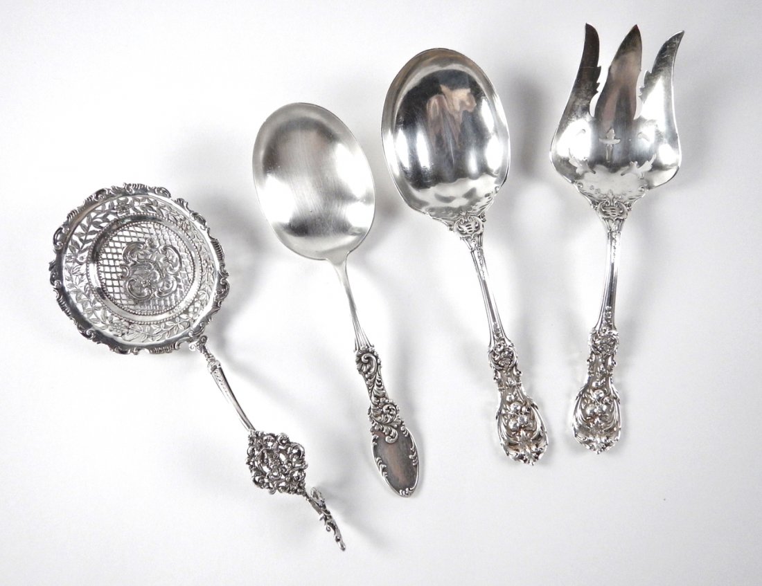 4 Sterling Silver Serving Pieces (1 of 7)