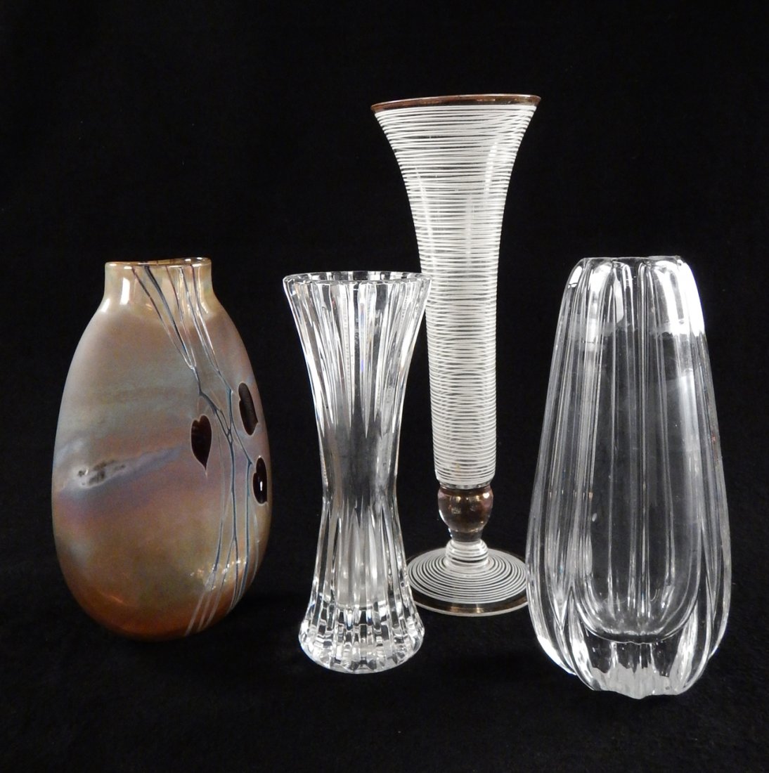 4 Glass Vases (1 of 6)