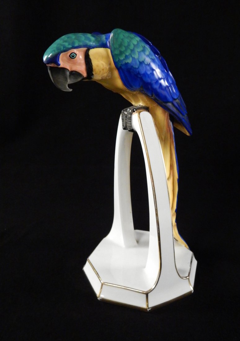 Hutschenreuther Decorated Parrot (1 of 6)
