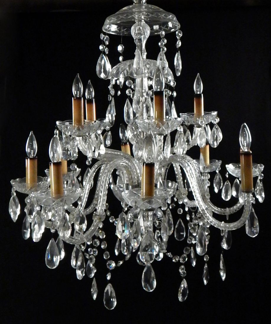 Baccarat or Waterford Fixture (1 of 5)