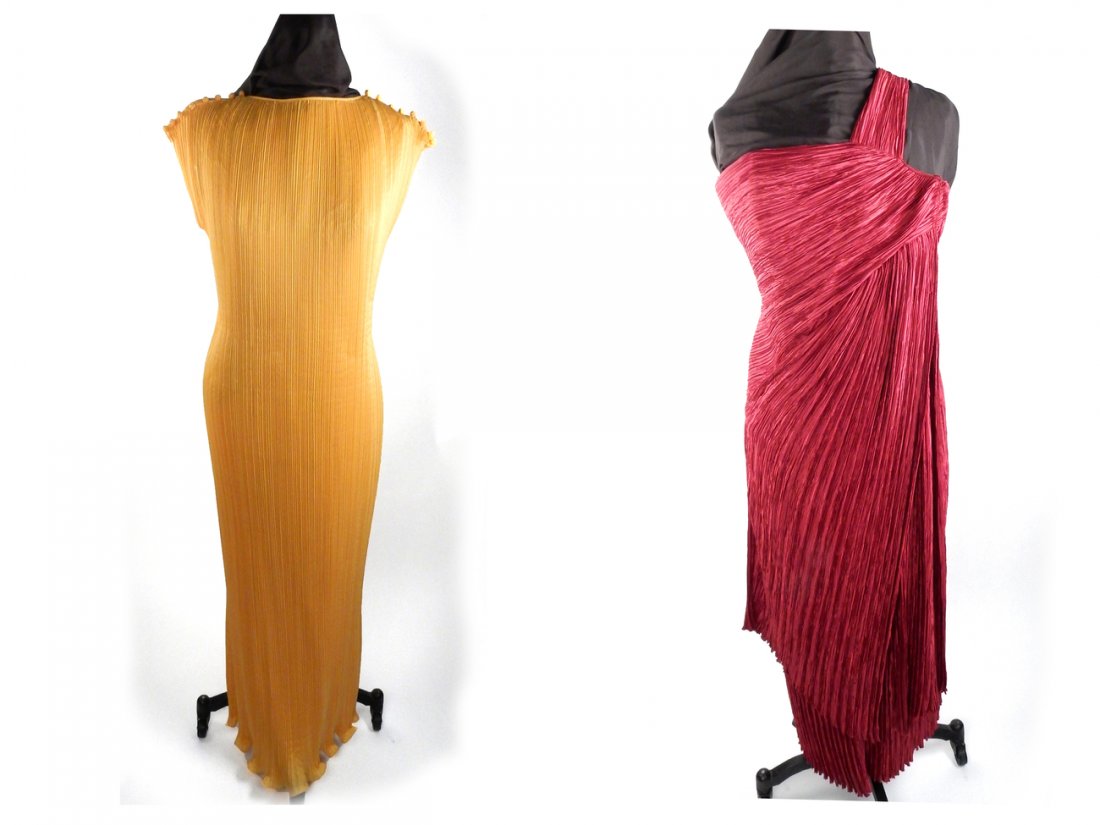 2 Mary McFadden Pleated Dresses (1 of 5)