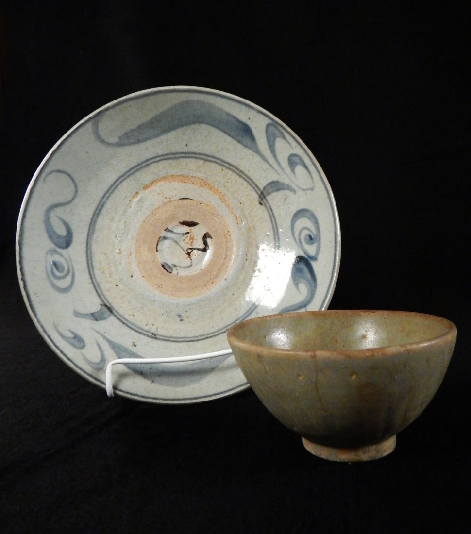 Two Antique Asian Ceramic Bowls (1 of 7)