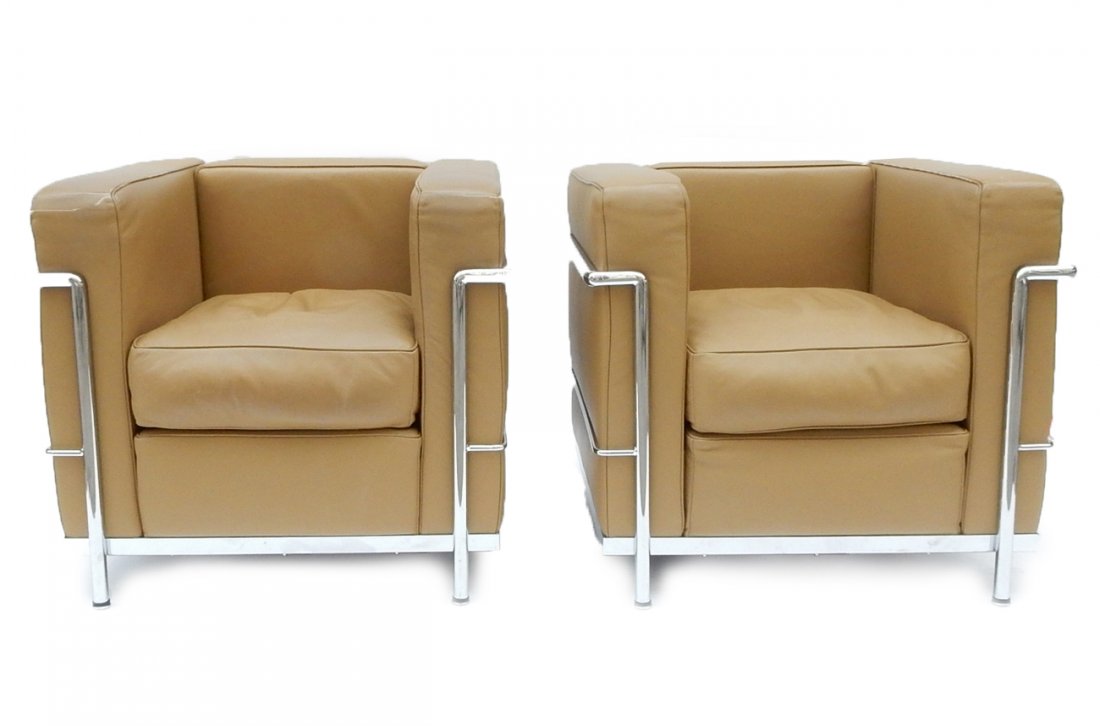 Pair of Marcel Breuer Chairs (1 of 6)
