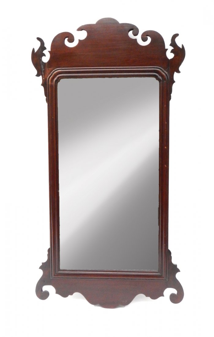 Antique Chippendale-Style Mirror (1 of 5)