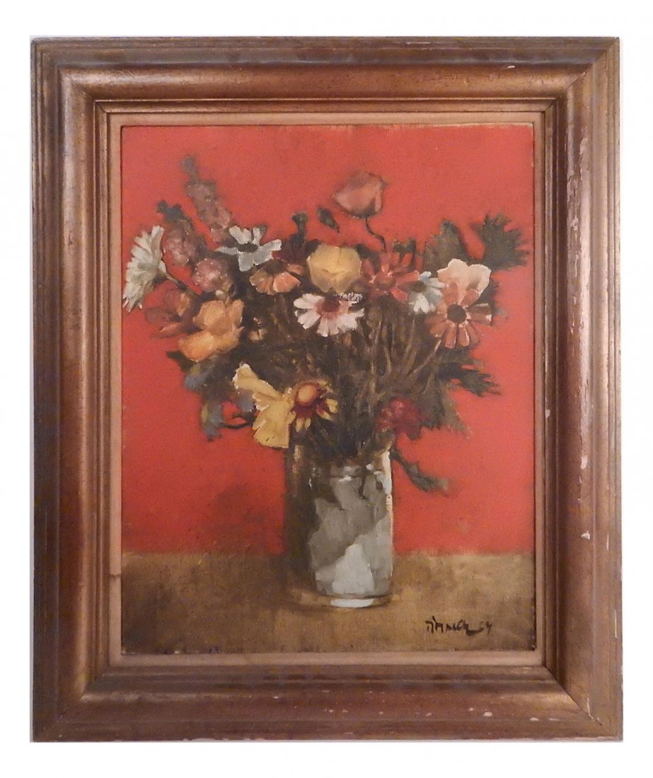 Carl Timner, Oil on Canvas, Still Life (1 of 7)