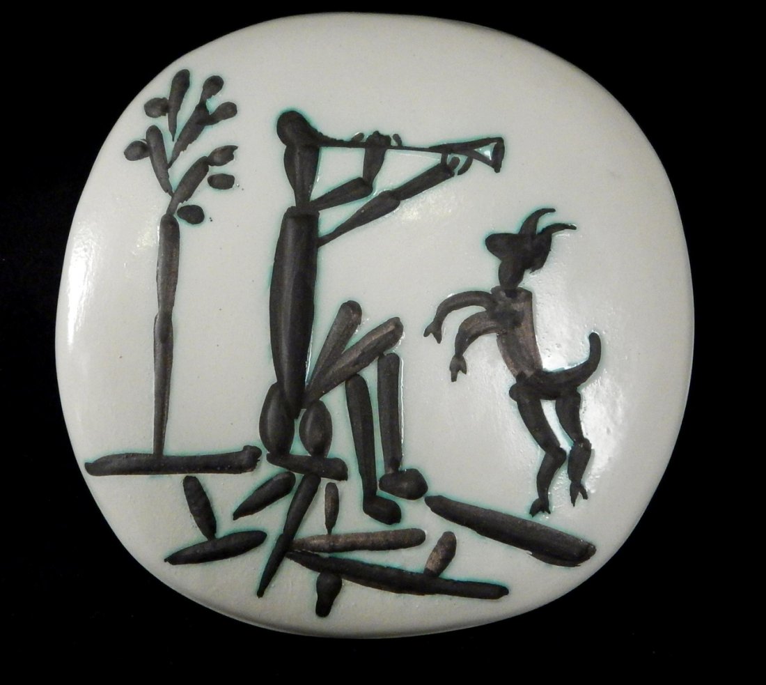Pablo Picasso - "Flute Player and Goat" (1 of 10)