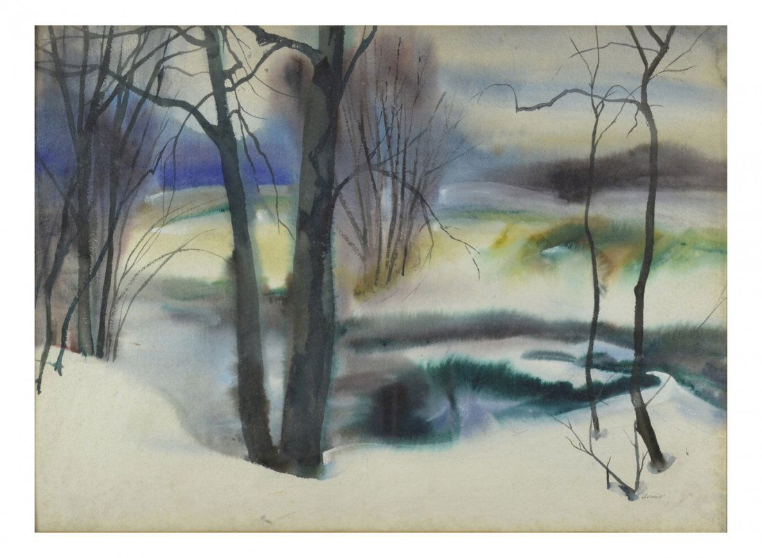 Aunio, Landscape Watercolor (1 of 3)