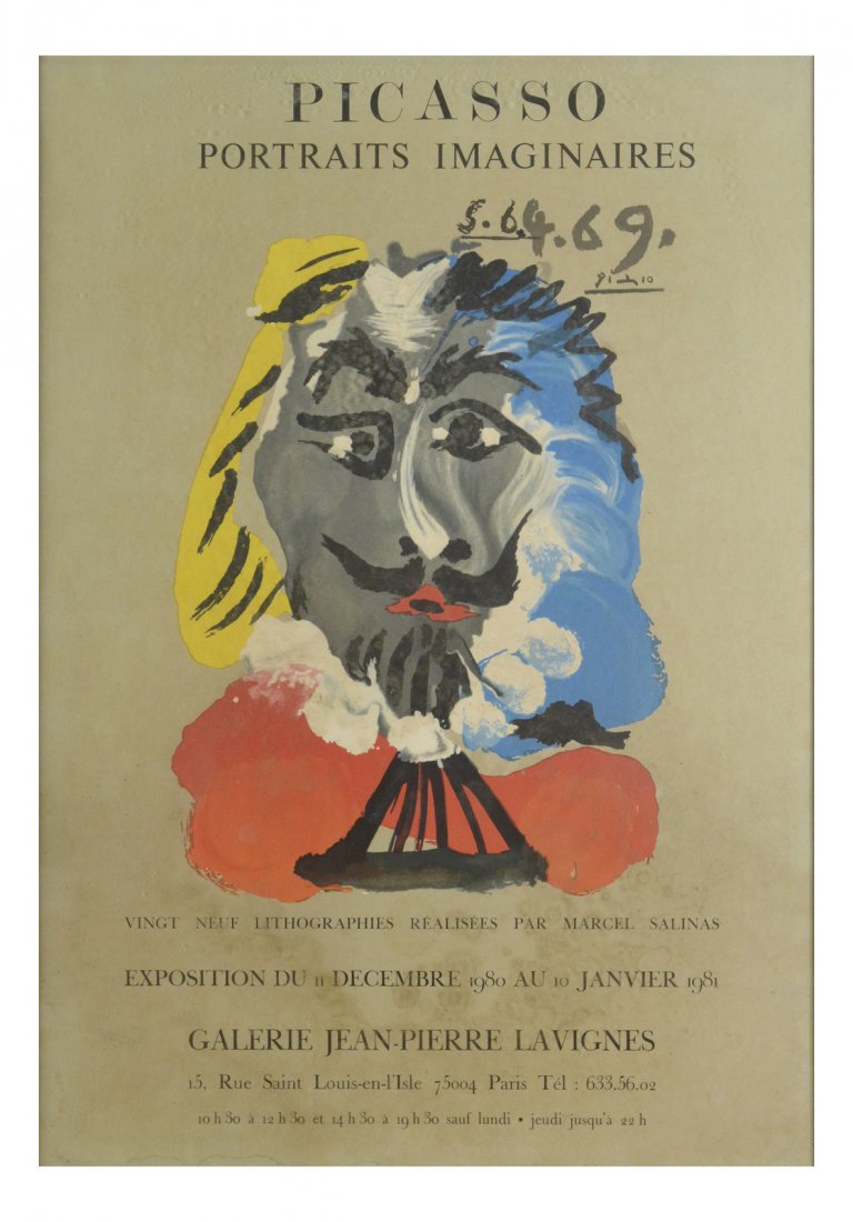 Picasso Exhibition Poster (1 of 4)