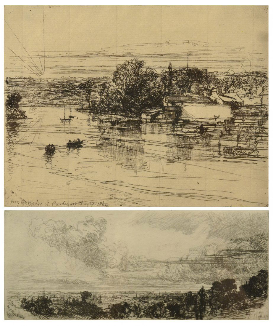 Two Seymour Hayden Woodblocks (1 of 8)