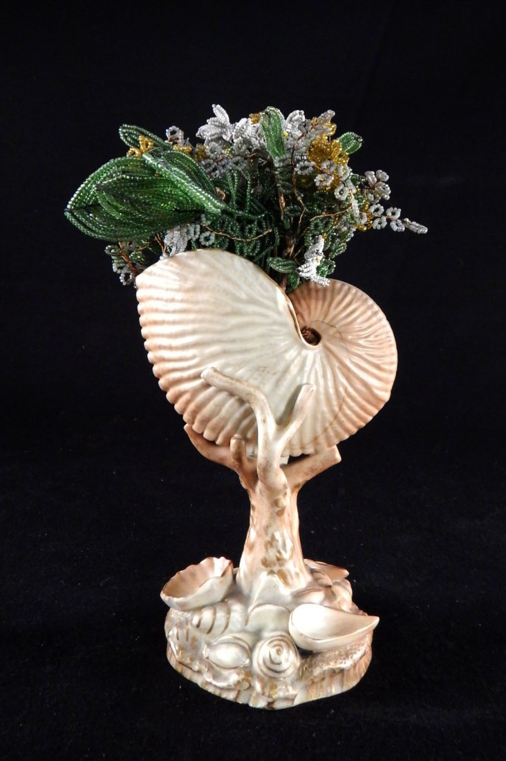 Royal Worcester Porcelain Conch Shell (1 of 5)