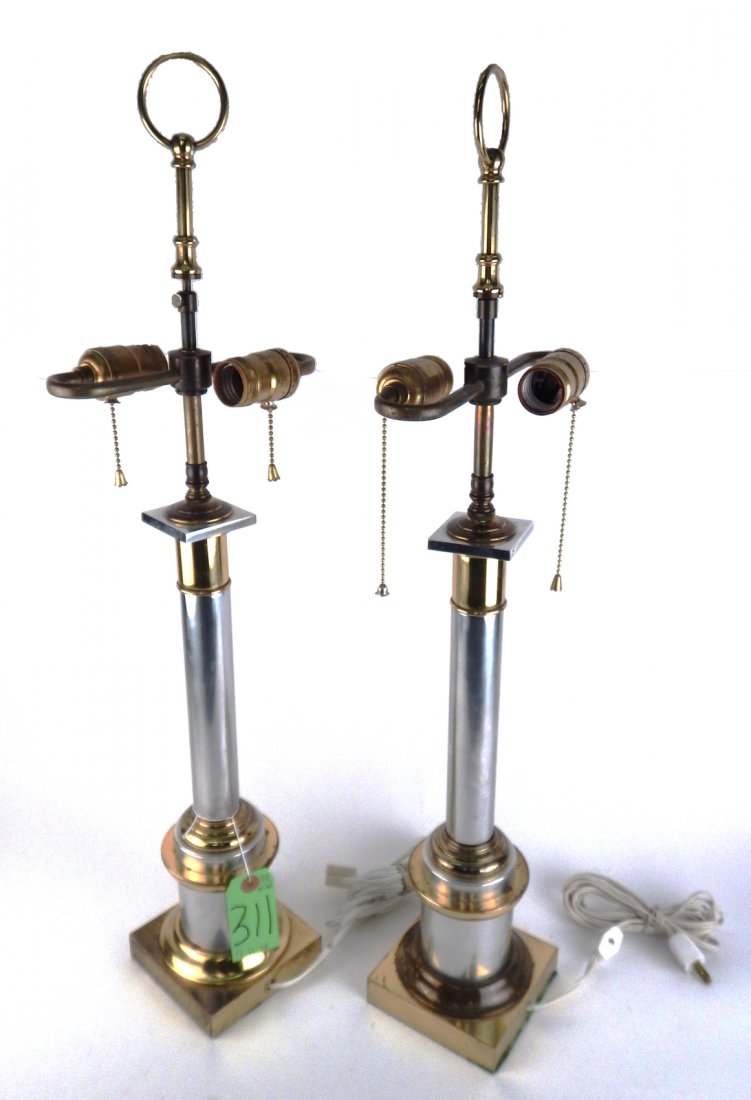 Pair of Modern Table Lamps (1 of 3)
