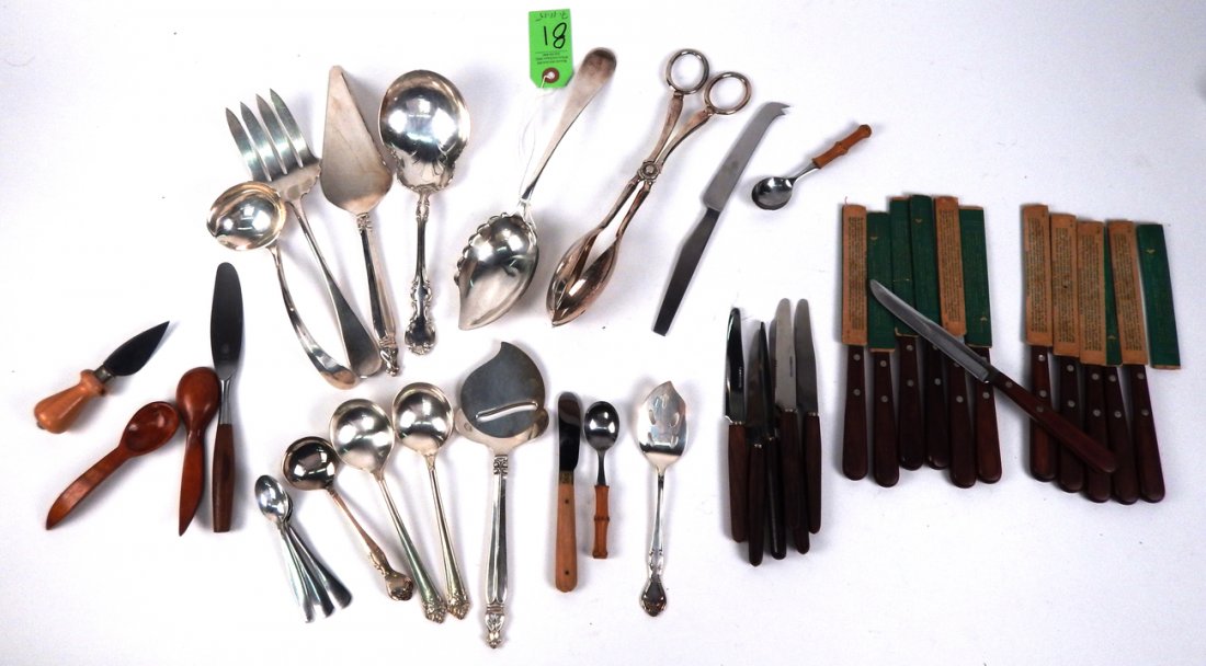 Silver Plate - Knives, Serving Pieces (1 of 6)