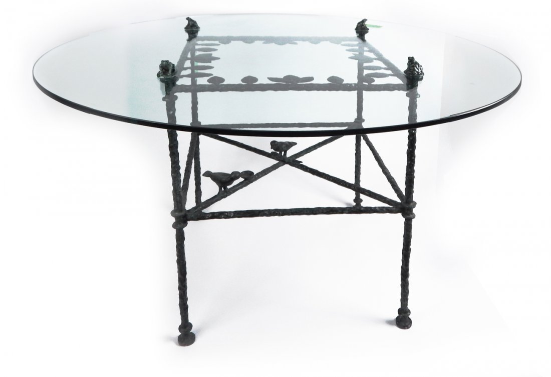 After Diego Giacometti, Sculptural Table, Signed"Diego" (1 of 10)