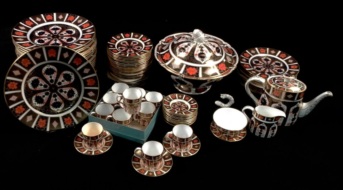 Royal Crown Derby "Imari" China Service (1 of 10)