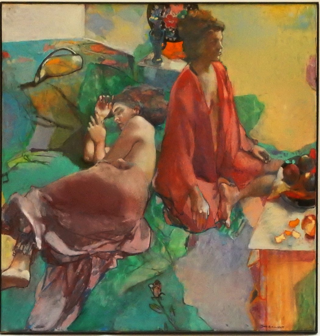 Jan Gallione, Figures - Oil on Canvas (1 of 6)