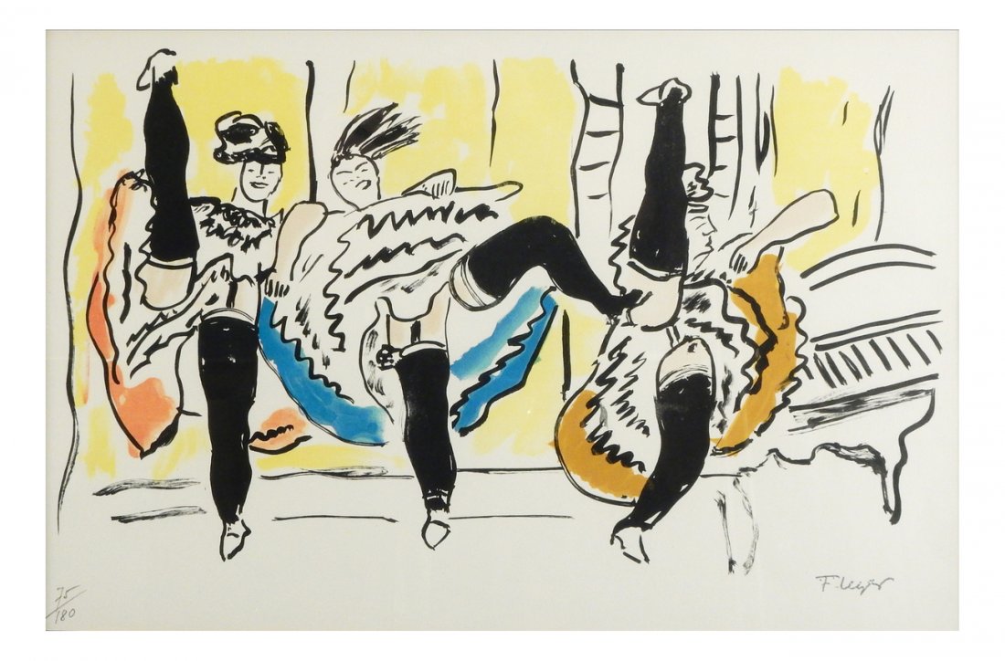 Leger, Dancers - Lithograph (1 of 6)