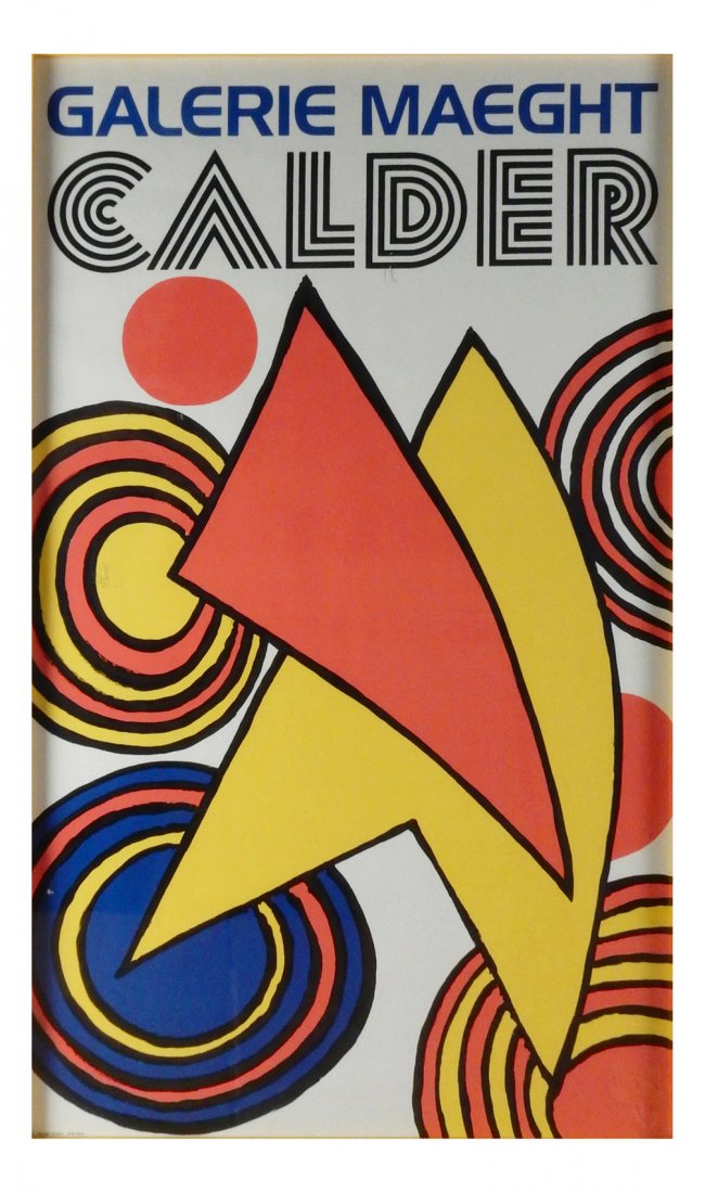 Alexander Calder Exhibition Poster (1 of 6)