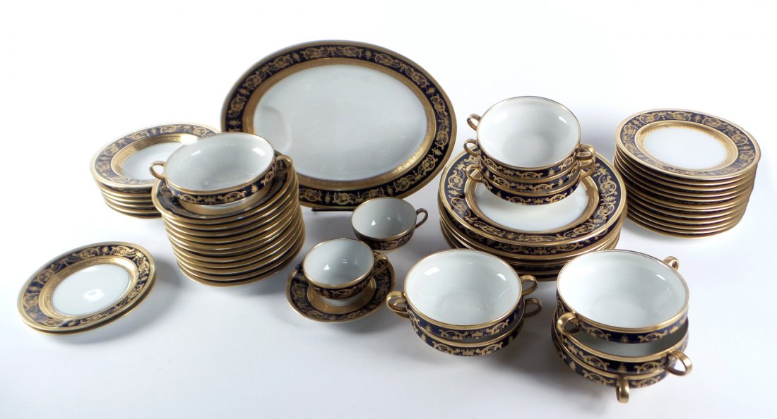 Limoges Partial Dinner Set (1 of 9)