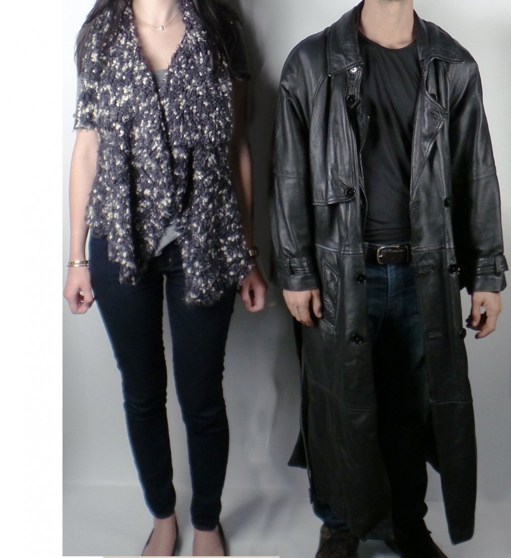 Ladies Sweater and Men's Overcoat (1 of 4)