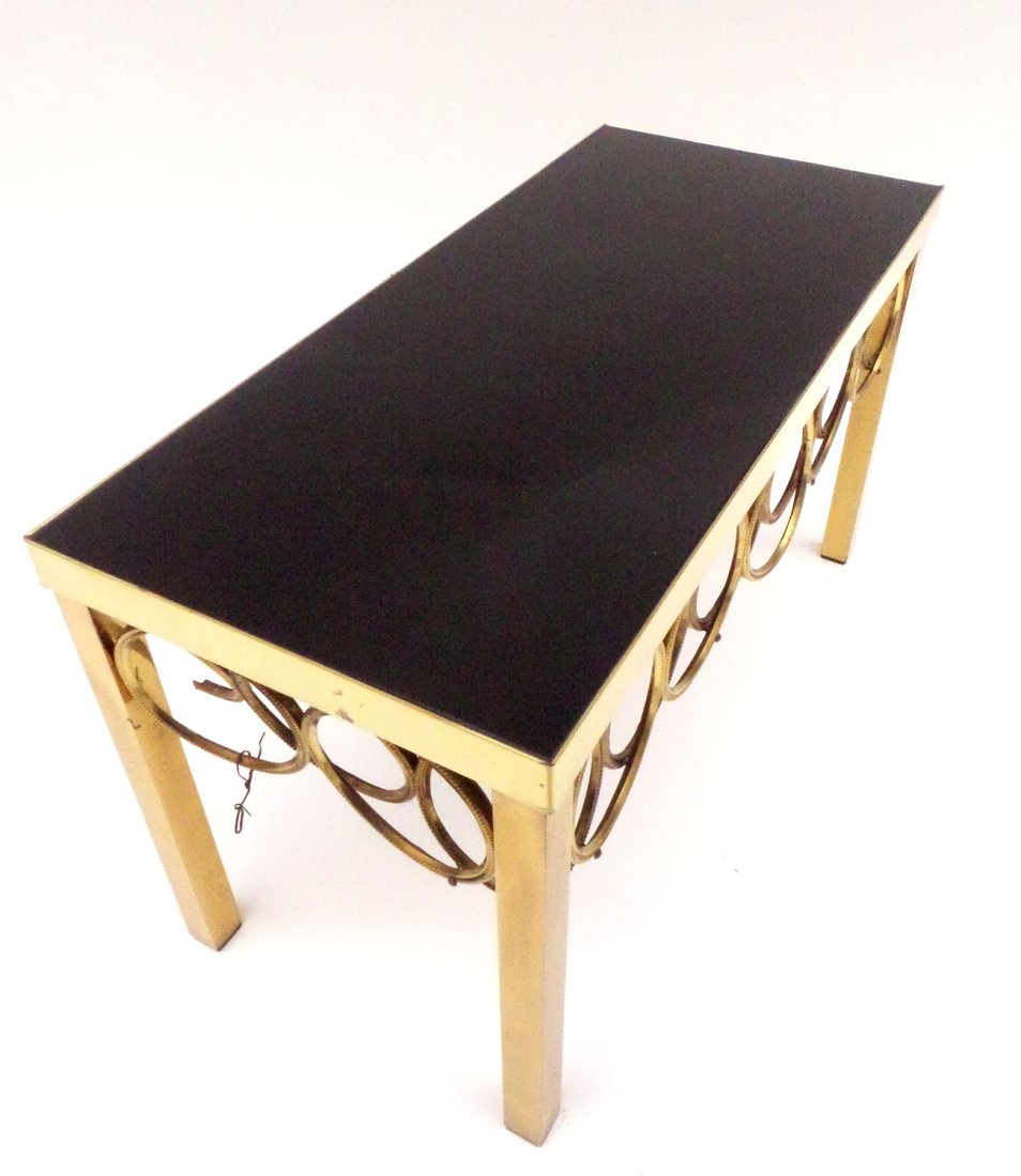 Modern Glass Top Low Table (1 of 6)